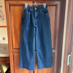 Women's Hint of Blu Wide Leg Jeans